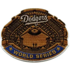 Los Angeles Dodgers Gold World Series Patch