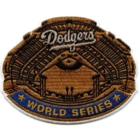 Los Angeles Dodgers Gold World Series Patch
