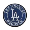Los Angeles Dodgers LA Round Team Logo Patch