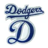 Los Angeles Dodgers Retro Script D Logo patch