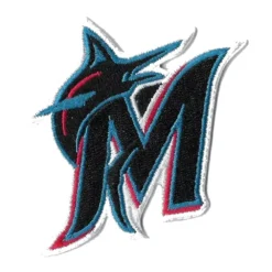 Miami Marlins M Team Logo Patch