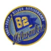 Milwaukee Brewers 1982 World Series Silver Anniversary patch