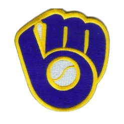 Milwaukee Brewers Ball in Glove Patch