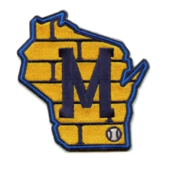 Milwaukee Brewers Wisconsin State Patch