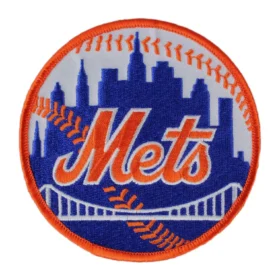 New York Mets Baseball Skyline Logo Patch