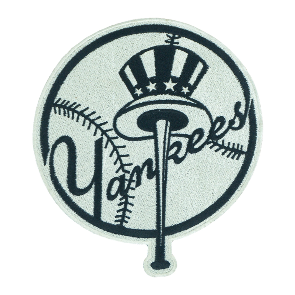 New York Yankees Vintage Baseball Logo Patch 1 New York Yankees Vintage Baseball Logo Patch