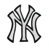New York Yankees Retro NY Team Logo Patch 3 New York Yankees Retro NY Logo Patch