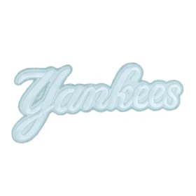 New York Yankees White Team Logo Patch