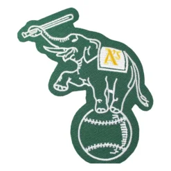 Oakland Athletics Elephant on Ball Embroidered Patch