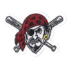 Pittsburgh Pirates Throwback Mascot Logo Patch 3 Pittsburgh Pirates Throwback Mascot Patch