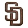 San Diego Padres SD Logo Patch 3 San Diego Padres Logo Patch