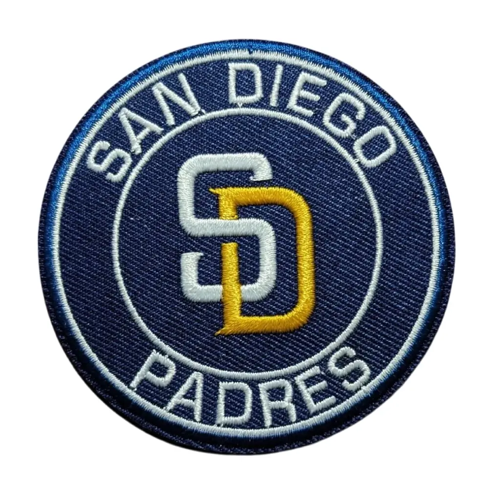 San Diego Padres Round Team Logo Patch 1 San Diego Padres Team Logo Patch