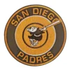 San Diego Padres Swinging Friar Logo Patch 3 San Diego Padres Swinging Friar Logo Patch
