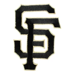 San Francisco Giants 2014 Black SF Logo Patch
