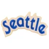 Seattle Mariners Vintage 1977 Wordmark Logo Patch 3 Seattle Mariners 1977 Wordmark Logo Patch