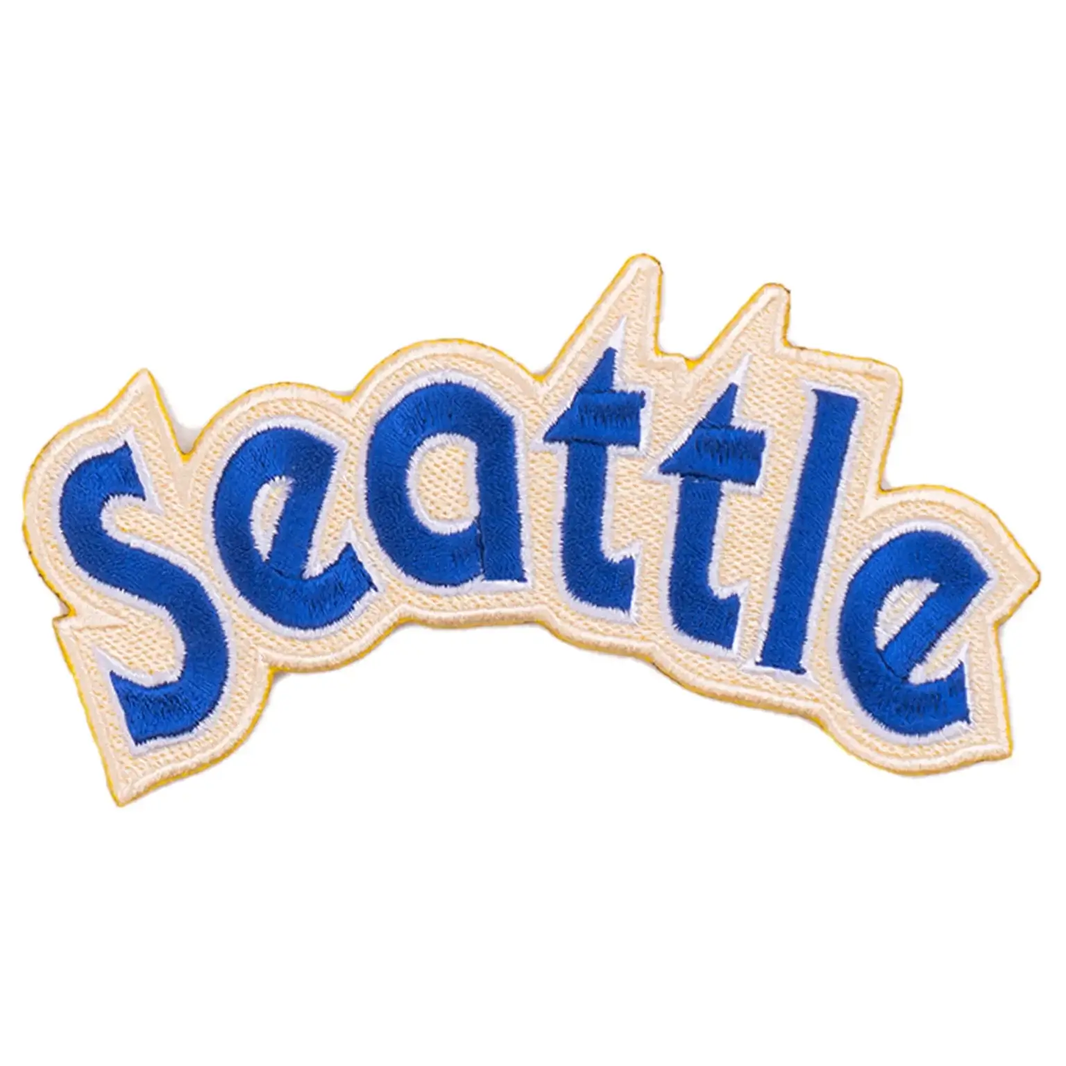 Seattle Mariners Vintage 1977 Wordmark Logo Patch 1 Seattle Mariners 1977 Wordmark Logo Patch