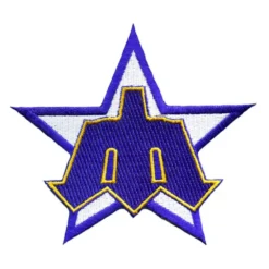 Seattle Mariners 1981–1986 Trident M Logo Patch
