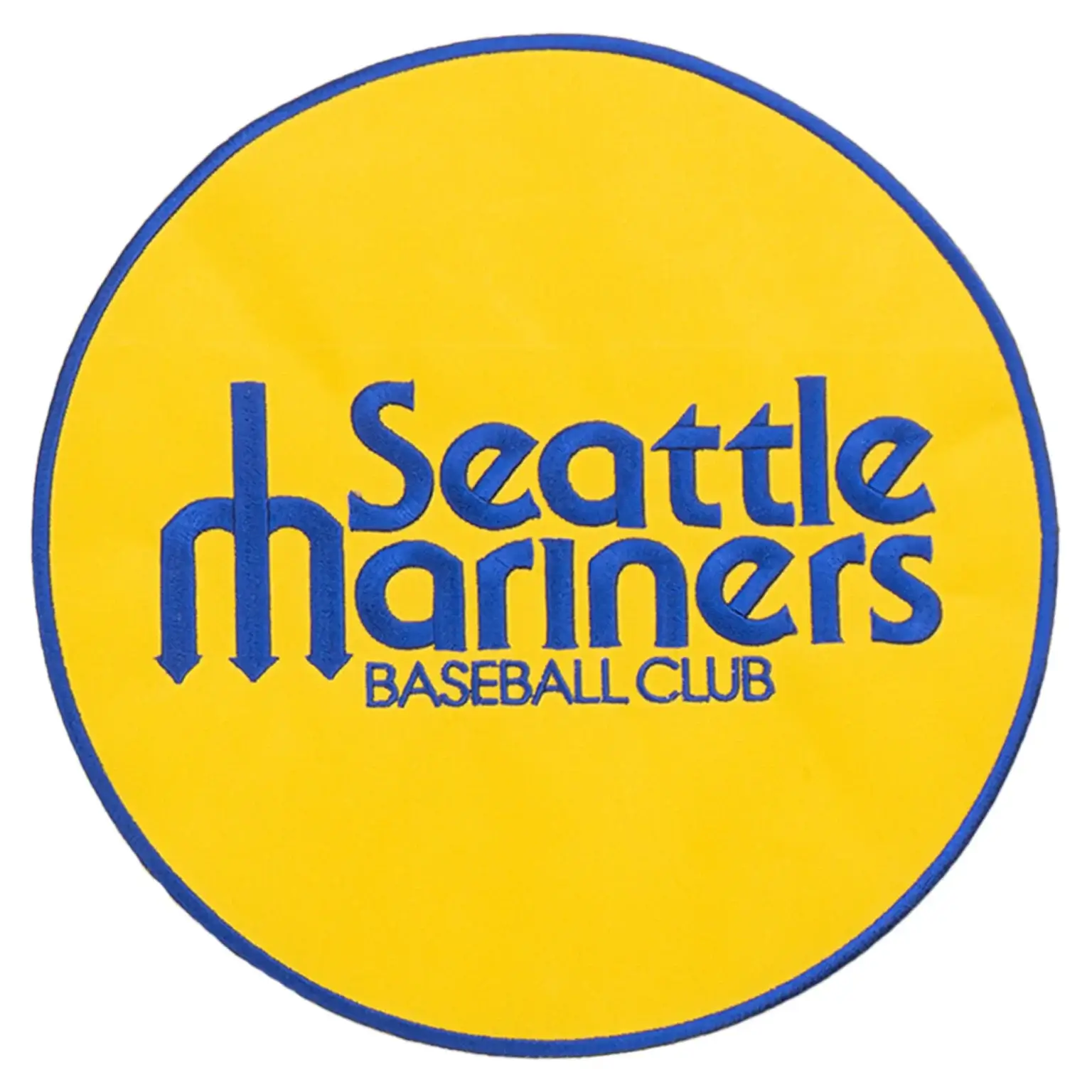 Seattle Mariners Baseball Club Logo Patch (1977–1980) 1 Seattle Mariners Baseball Club Logo 1977–1980 Patch