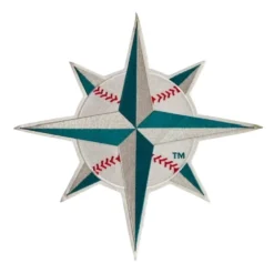Seattle Mariners Compass Rose Baseball Logo Patch