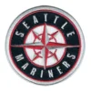 Seattle Mariners Primary Logo Patch 2 Seattle Mariners Logo Patch