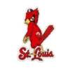 St Louis Cardinals Fredbird Mascot Logo Patch