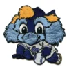 Tampa Bay Rays Baby Raymond Mascot Patch 3 Tampa Bay Rays Baby Raymond Mascot Patch