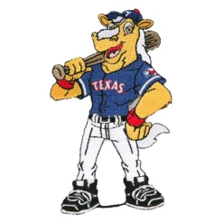 Texas Rangers Captain Horse Mascot Embroidered Patch