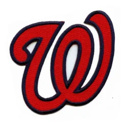 Washington Nationals Curly W Logo Patch