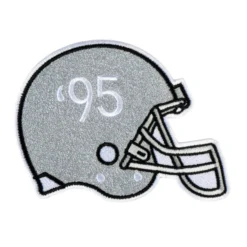 Dallas Cowboys 1995 Championship Silver Helmet Patch