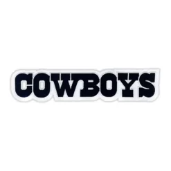 Dallas Cowboys Classic Black Team Wordmark Patch