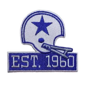 Dallas Cowboys Helmet Est 1960 Patch