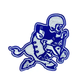 Dallas Cowboys Retro Football Mascot Patch