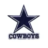 Dallas Cowboys Star Wordmark Embroidered Logo Patch