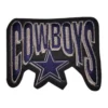 Dallas Cowboys Western Wordmark Star Logo Patch