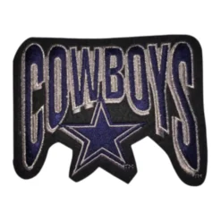 Dallas Cowboys Western Wordmark Star Logo Patch