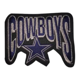 Dallas Cowboys Western Wordmark Star Logo Patch