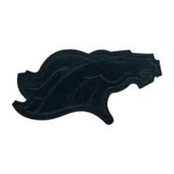 Denver Broncos Blackout Horse Head Logo Embroidered Patch