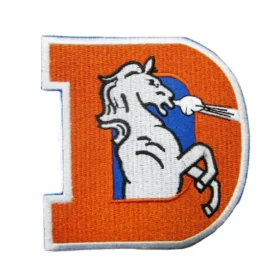 Denver Broncos Iconic D Horse Logo Patch
