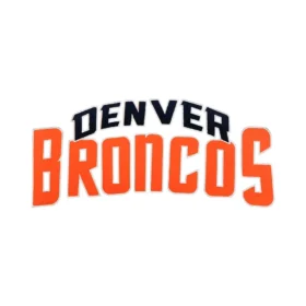 Denver Broncos Wordmark Embroidered Sports Patch