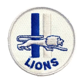 Detroit Lions 1946 Logo Embroidered Patch