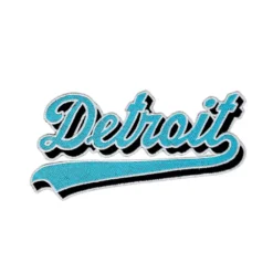 Detroit Lions Cursive Script Logo Patch