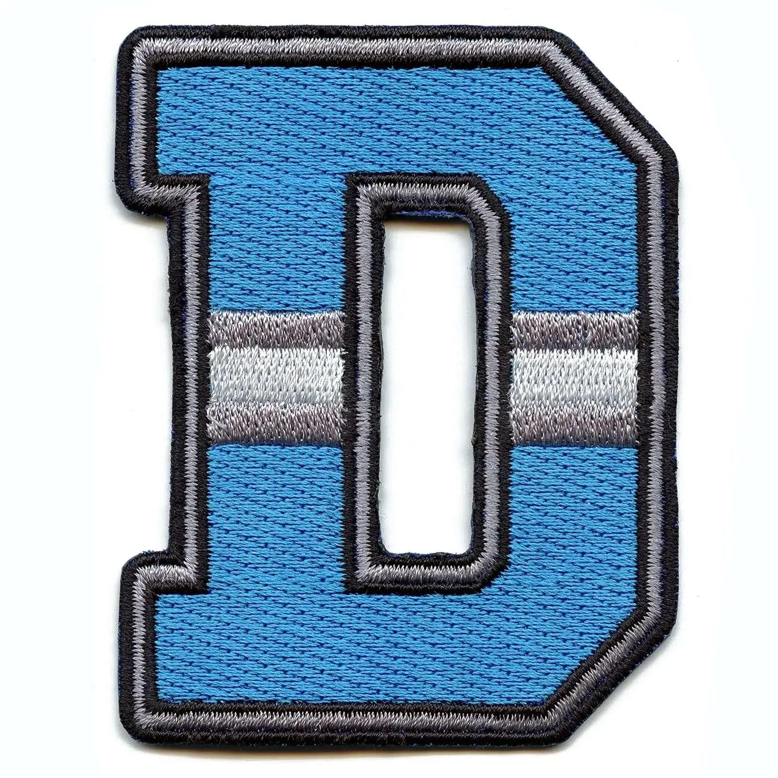 Detroit Lions Letter D Logo Patch 1 Detroit Lions Letter D Logo Embroidered Patch
