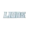Detroit Lions White Jersey Wordmark Embroidered Patch