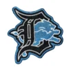 Detroit Tigers Lions Old English D Logo Patch 2 Detroit Tigers Lions Old English D Logo Patch