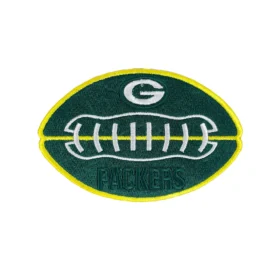 Green Bay Packers Football Laces G Logo Patch