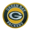 Green Bay Packers Round G Logo Embroidered Patch