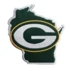 Green Bay Packers Wisconsin State Embroidered Patch