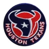 Houston Texans Bullhead Round Logo Patch 3 Houston Texans Bullhead Round Logo Patch