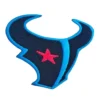 Houston Texans H-Town Bullhead Logo Patch