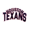 Houston Texans Red Black Wordmark Logo Embroidered Patch